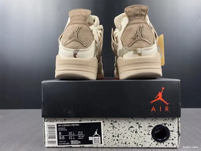 Cheap Husky May x Camo Aleali Jordan Air 4 DJ1193-200 0614